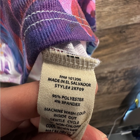 Soft Surroundings Graphic Floral Blouse - Picture 8 of 8